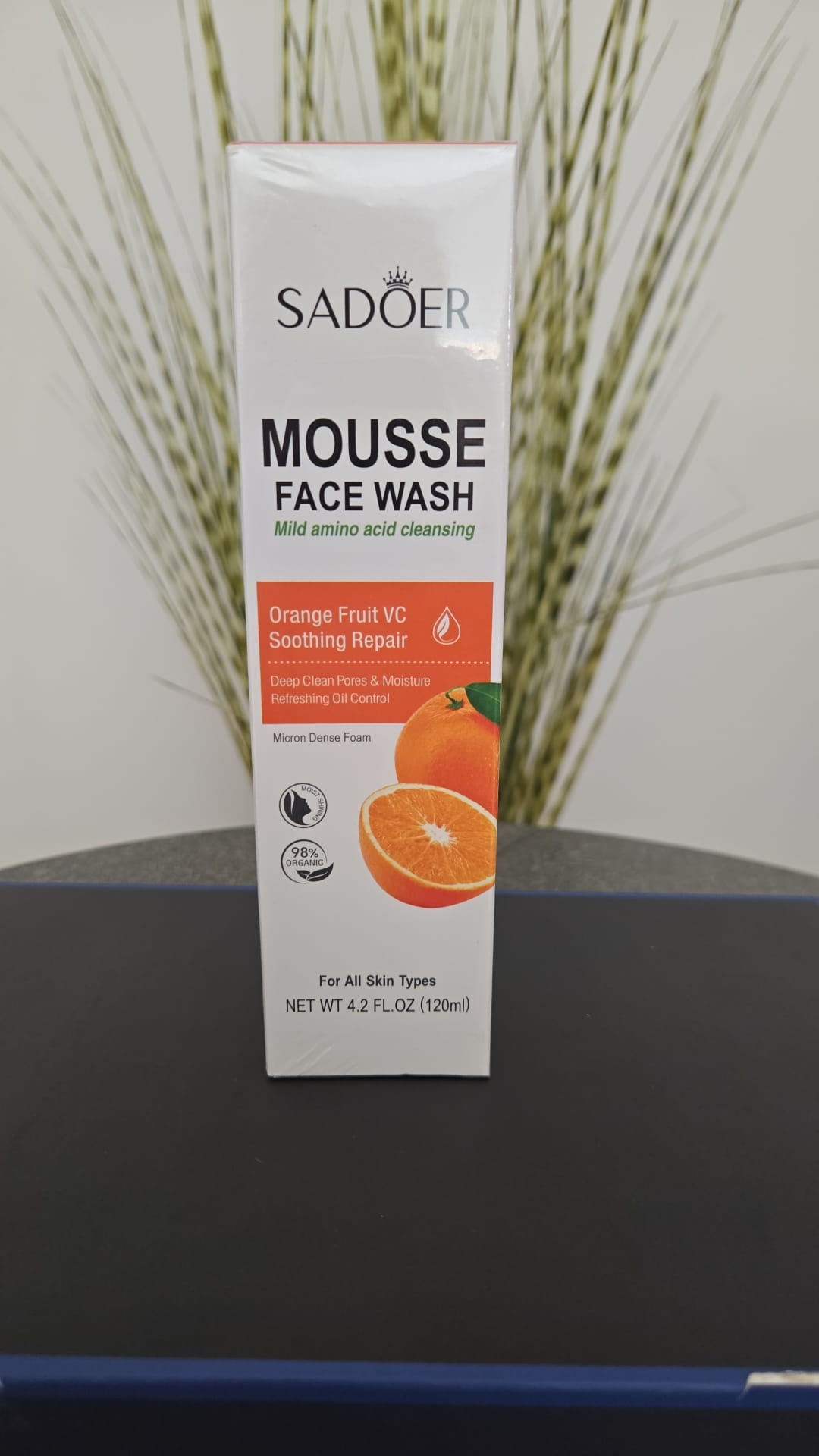 5e mousse nettoyante pour le visage acide aminé