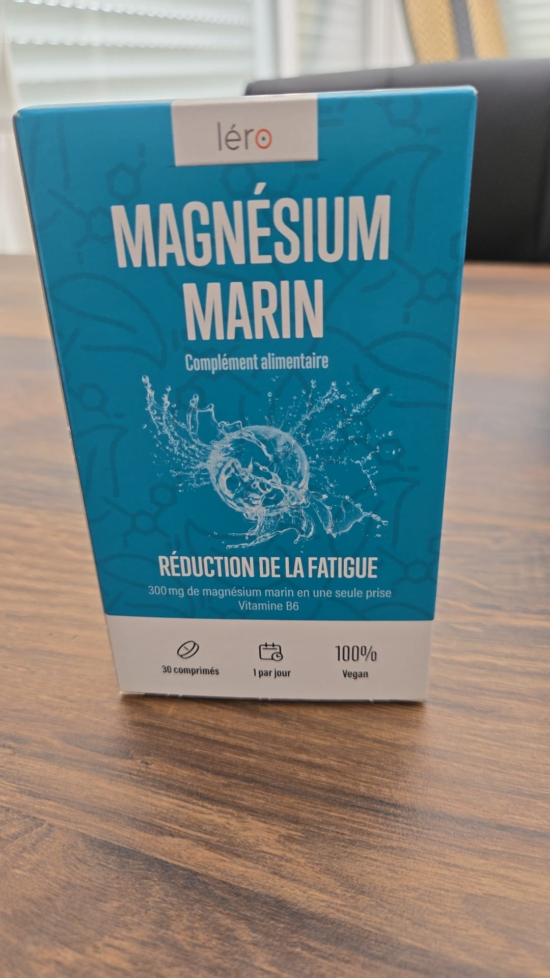 7e la boîte magnésium marin