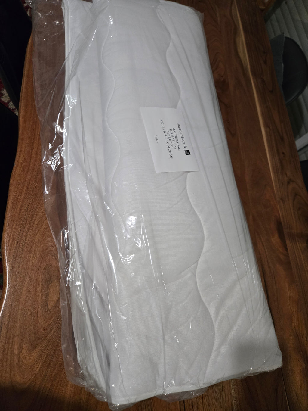 surmatelas standard textile