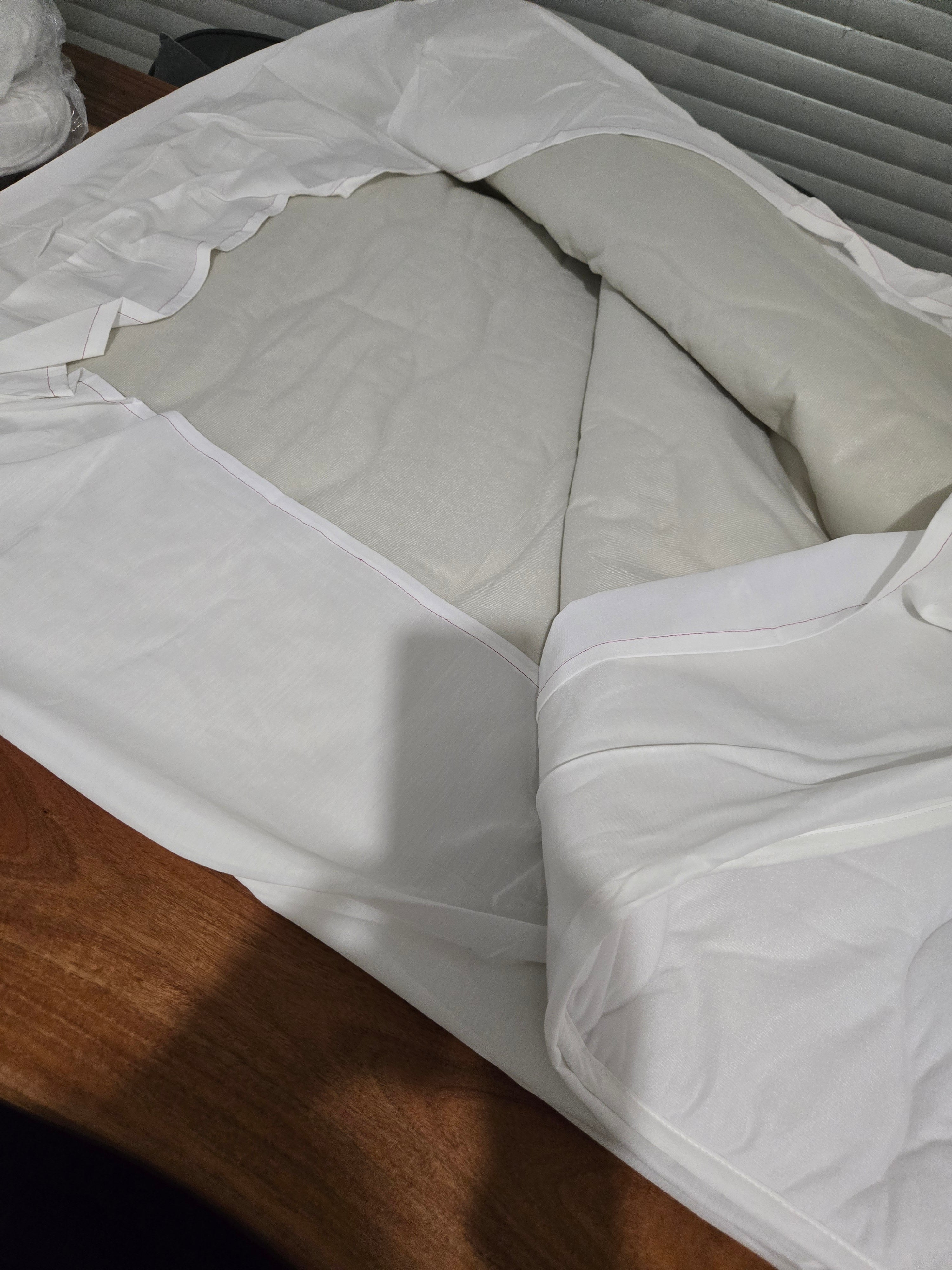 surmatelas standard textile